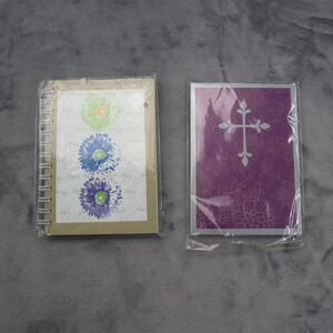 Michaels Ruled Sheet Journal Notebooks Flower Cross Small